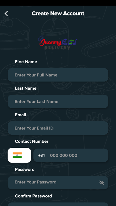 Juanmyfood Delivery Screenshot