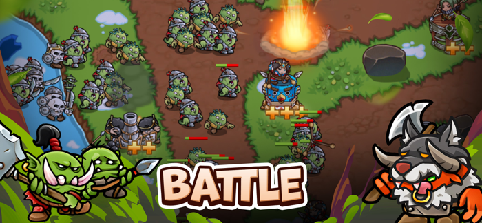 Crazy Defense Heroes RPG TD