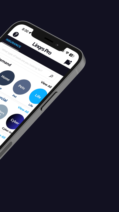 Linqrs Pro: Insurance Leads Screenshot