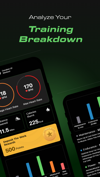 Deposit The Work - Fitness App Screenshot