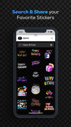 GIPHY Sticker Extension iPhone image 2