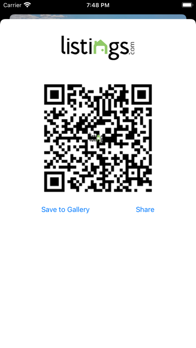 LISTINGS Screenshot