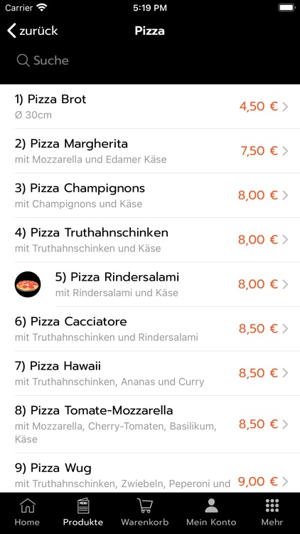 Pizza Vario Treuchtlingen screenshot-3