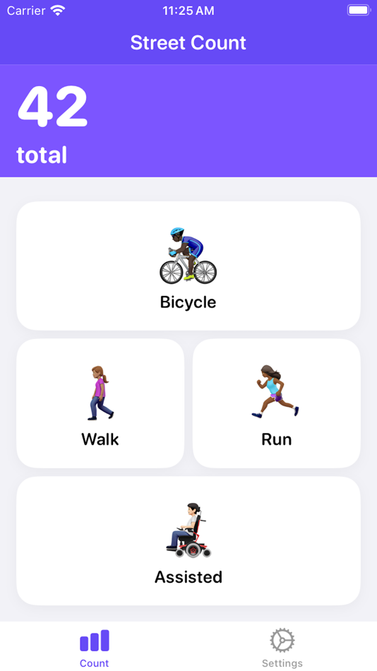#1. Street Count (iOS) 由: Neil Kimmett