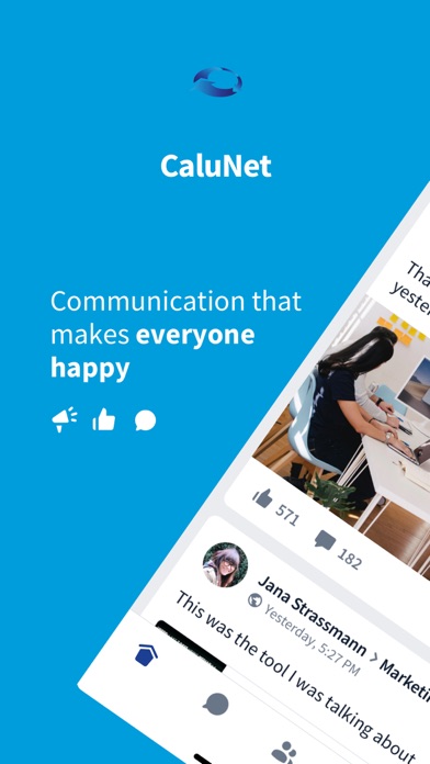 Screenshot 1 of CaluNet App