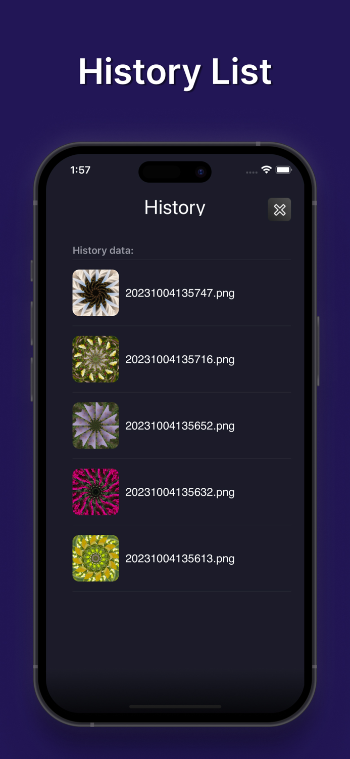 Kaleidoscope Live Effect