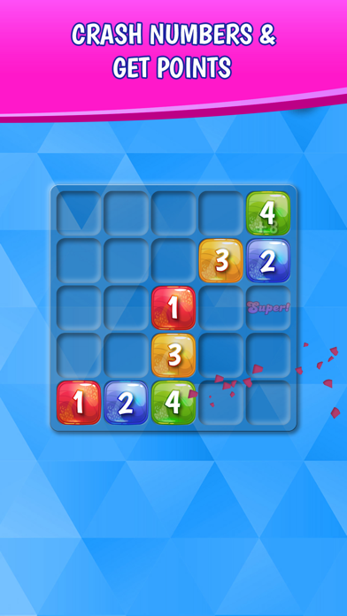 Numbers Match & Crash Puzzle Screenshot