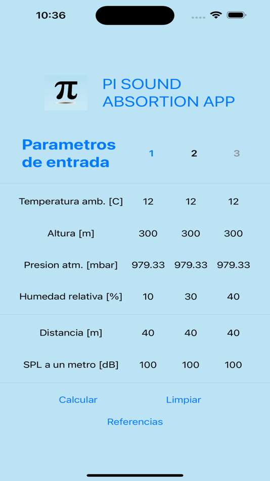 #1. Pi Sound Absorption App (iOS) 由: JAIME ENRIQUE CORTEZ HEREDIA