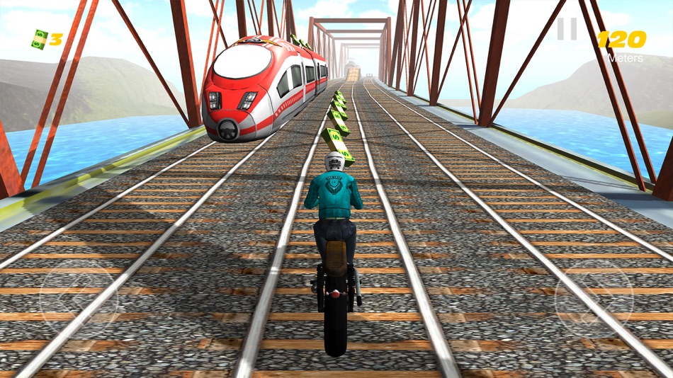 #9. Subway Rider - Train Surfer 3D (iOS) 由: Gamezeniq Technologies