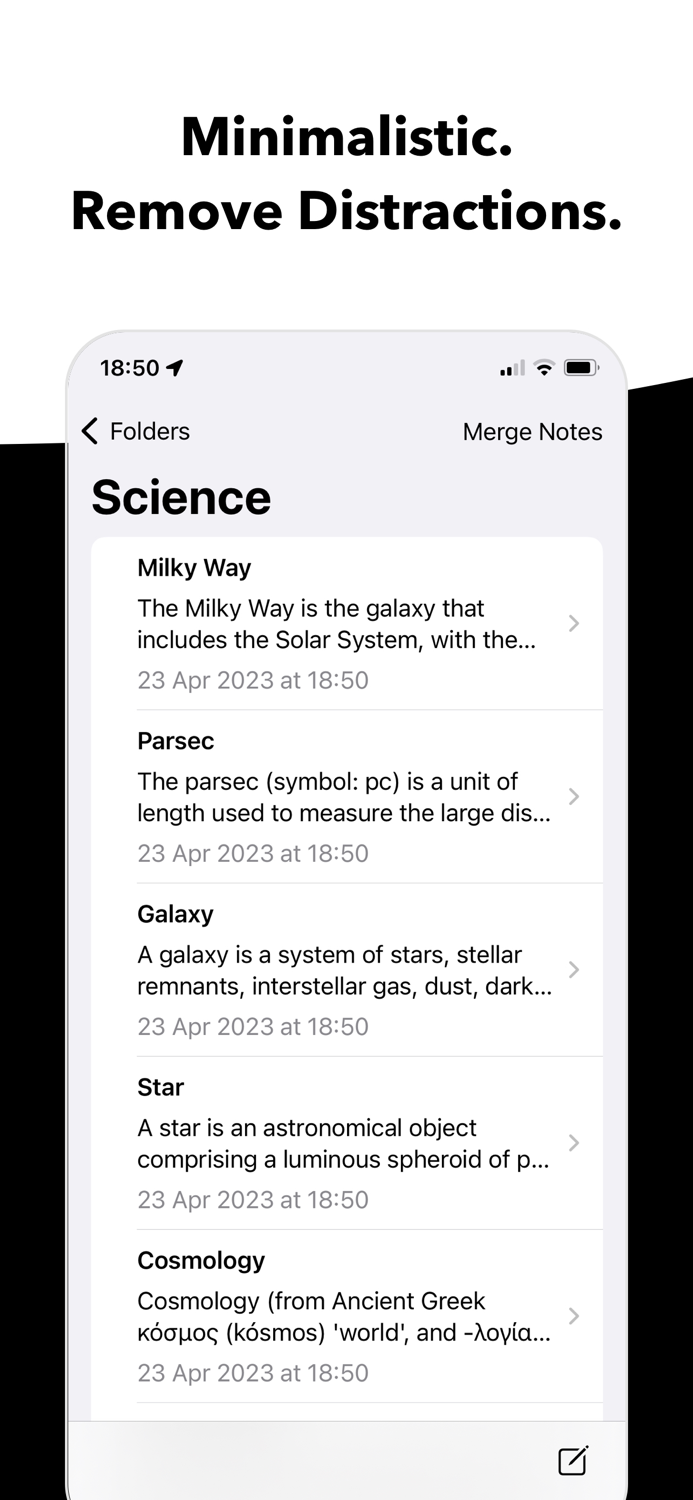 BrainDump - Notes and Writing