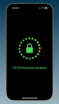 HTTPS for Safari iphone bilder 1