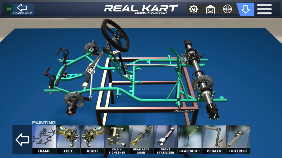 #2. Real Kart Constructor (iOS) 由: Andrei Leontev