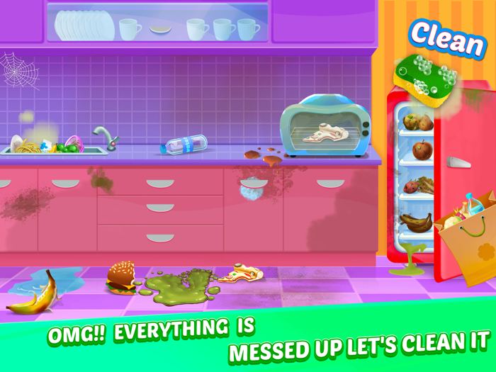 House Cleanup - Cleaning games