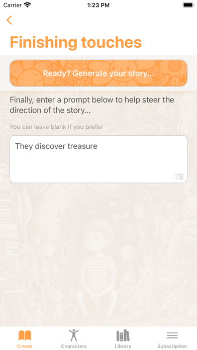 Tailored Tales Screenshot