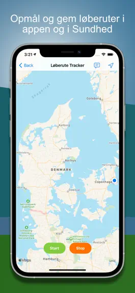 Game screenshot Løberuter i Danmark - løbe app apk