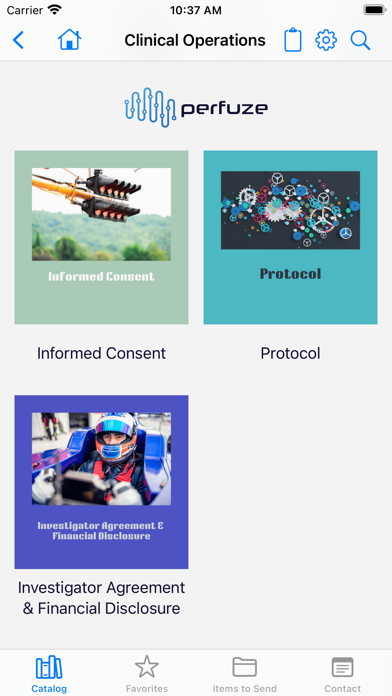Perfuze Inc Screenshot
