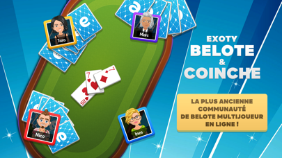 Télécharger Exoty Belote & Coinche pour iPad sur l'App Store (Jeux)