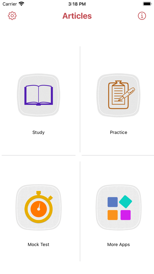 #1. Grammar Express: Articles Lite (iOS) 由: Webrich Software Limited