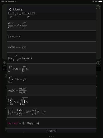 Latex Equation Editorのおすすめ画像3