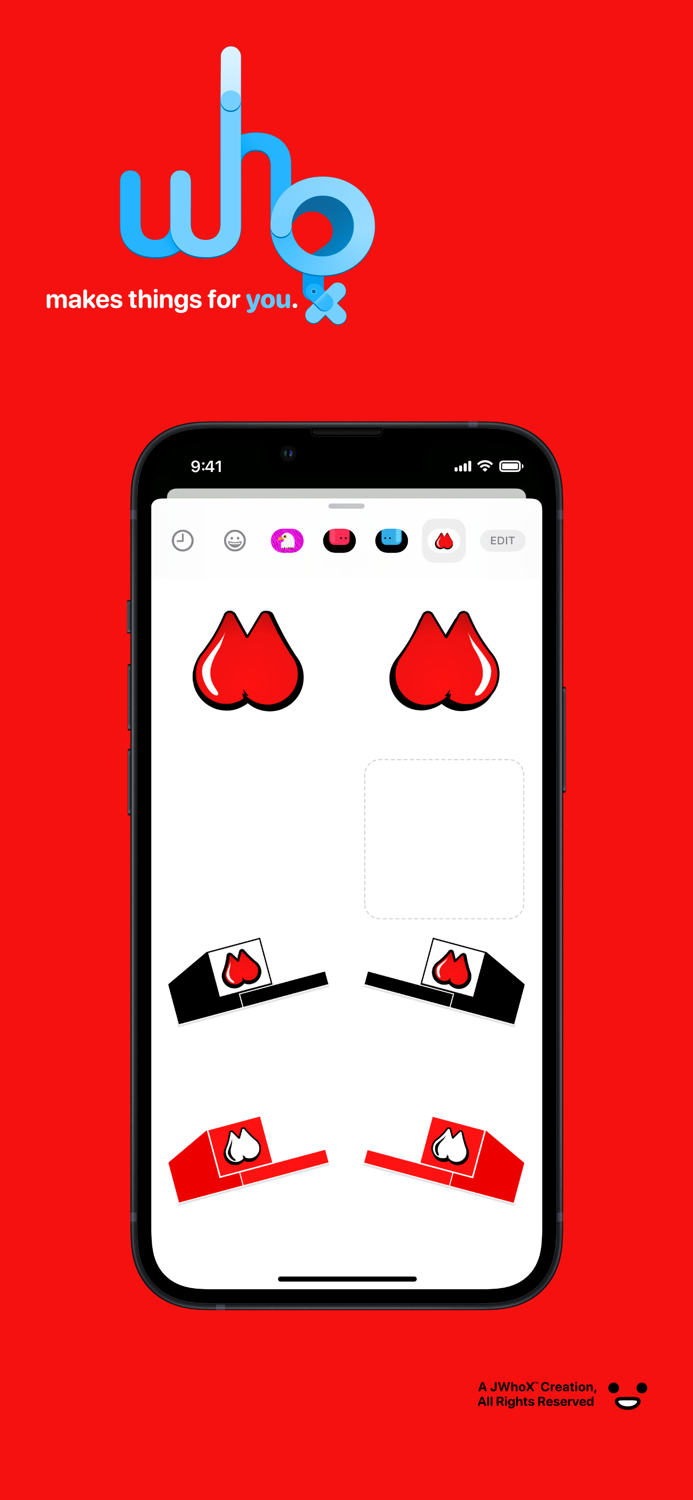 JWhoX GET Pants Boss Sticker