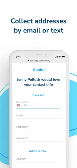 Game screenshot Spiral: Address Book & Labels apk