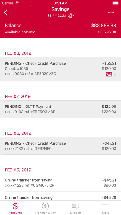 Rutgers Federal Credit Union Screenshot