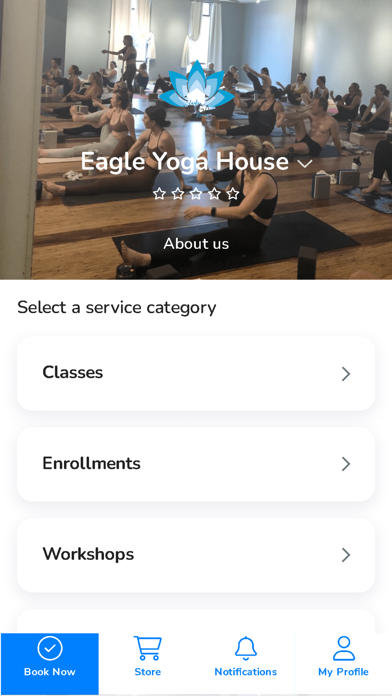 Eagle Yoga House Screenshot