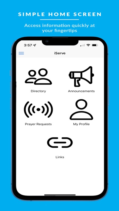 iServe Mobile Screenshot