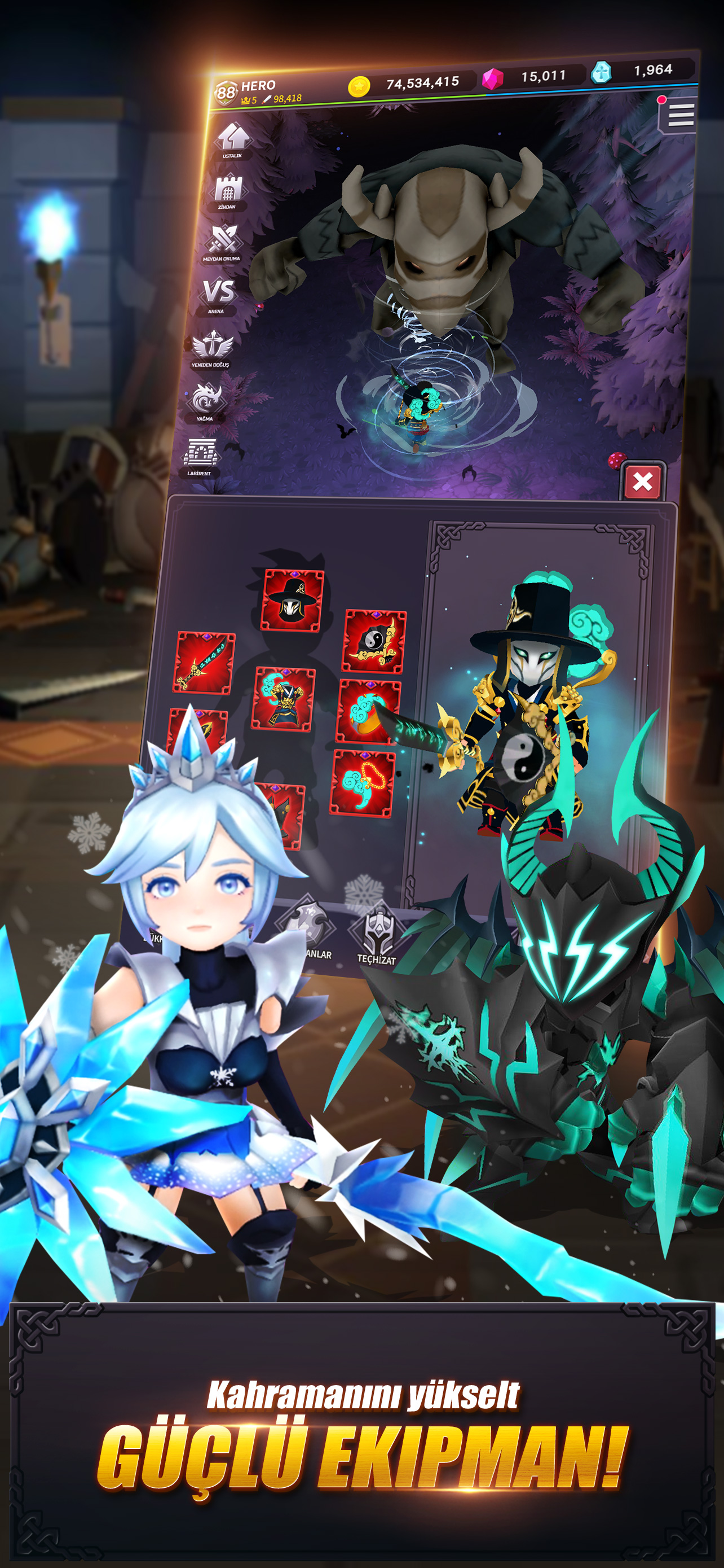 AFK Dungeon : Idle Action RPG