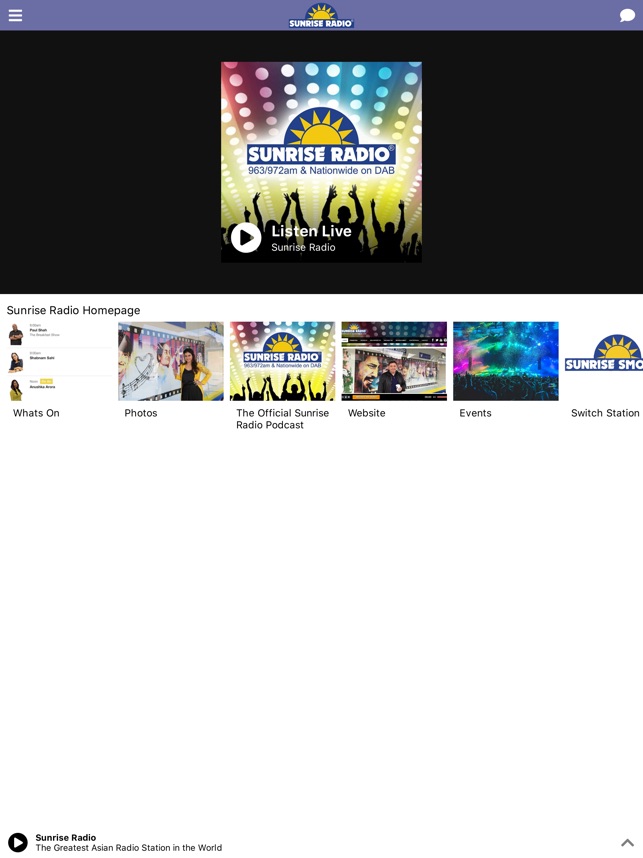 Sunrise Radio National on the App Store