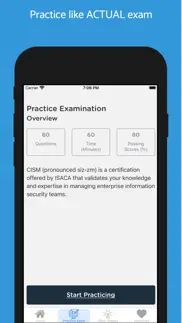 cism exam updated 2024 iphone screenshot 3