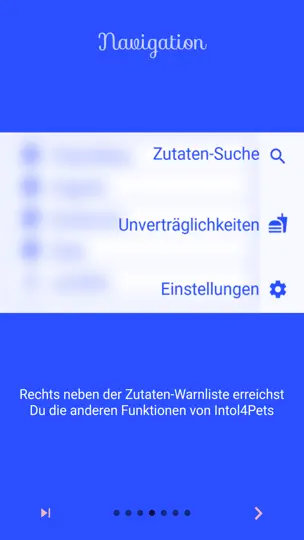Screenshot von Intol4Pets Tierfutter-Allergie auf dem iPhone 5