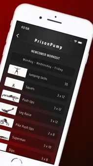 PrisonPump - Prison workouts iphone bilder 3