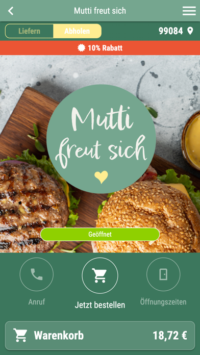Mutti freut sich Screenshot