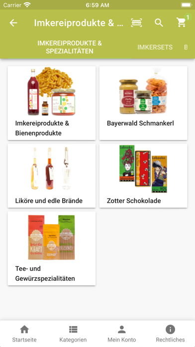 Imkereibedarf Muhr Screenshot