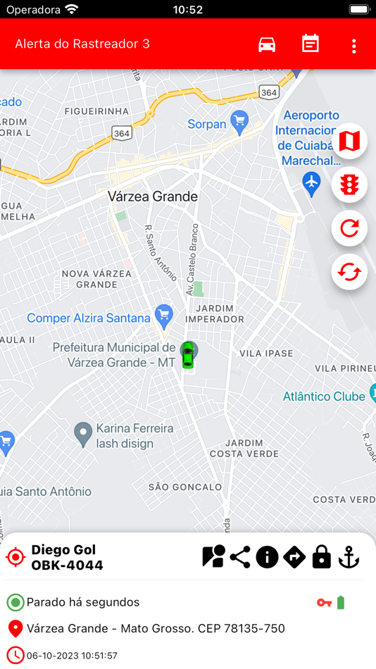 #3. Alerta do Rastreador 3 (iOS) 由: aguinaldo sousa de moraes