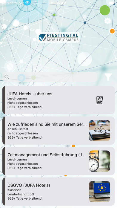 Piestingtal Mobile-Campus Screenshot