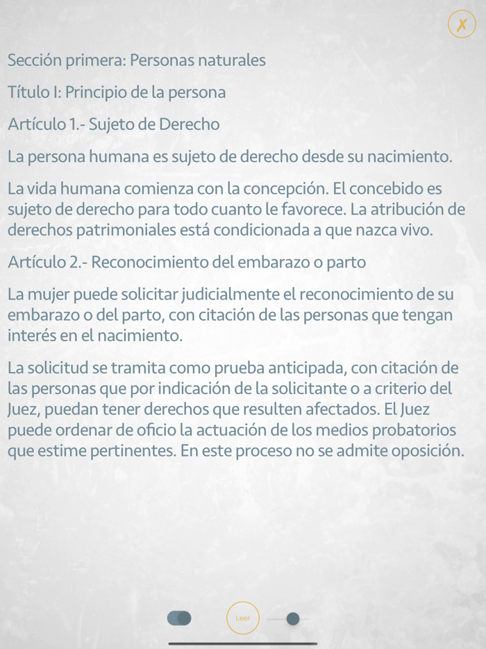 Código Civil Peruano