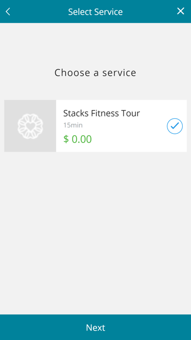 Stacks Fitness Screenshot