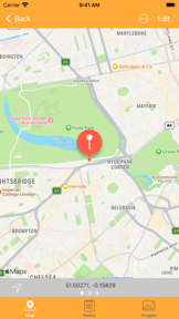 MyPlaces! screenshot