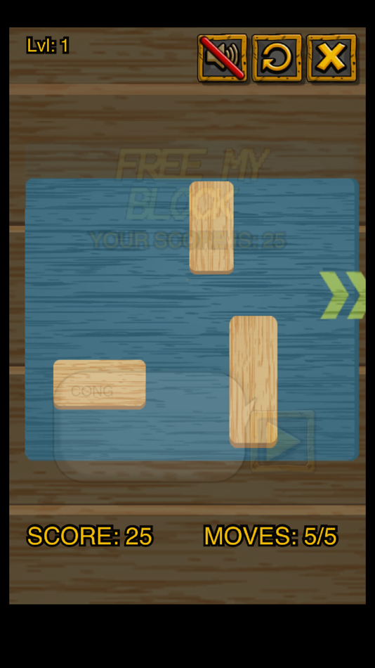 #3. Free My Block (iOS) 由: John Rouda