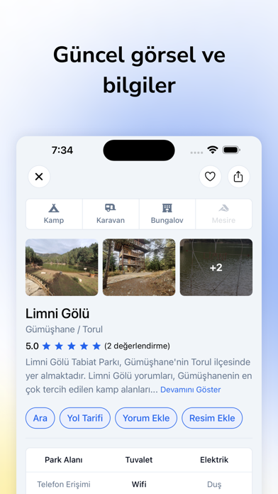 Kamp Fikri | Kamp Yerleri Screenshot