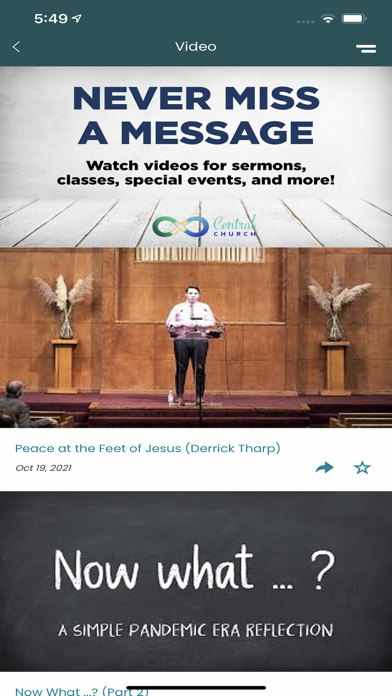 Central Church of Christ OK Screenshot