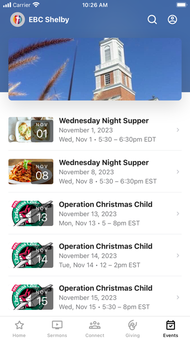 Elizabeth Church Shelby Screenshot