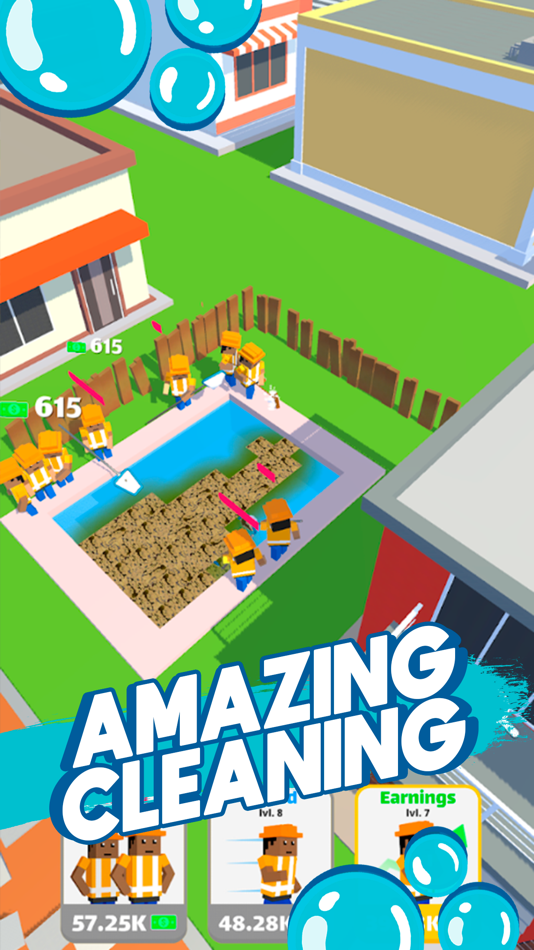 #4. Cleaning Idle (iOS) 由: Prota Games Studio