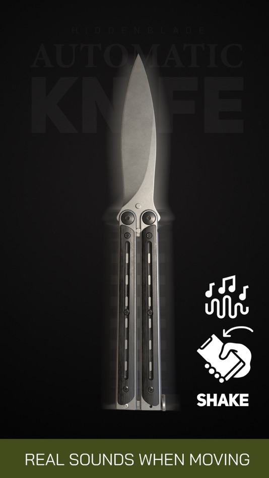 #4. Hidden blade automatic knife (iOS) 由: Valeriya Proshina