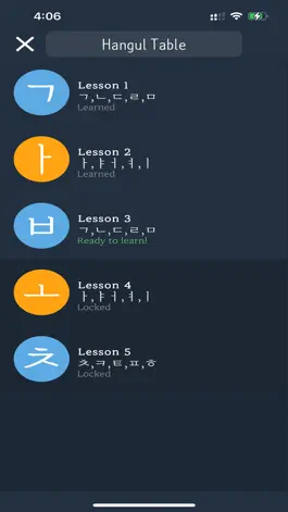 Game screenshot Learn Korean Language by Game hack