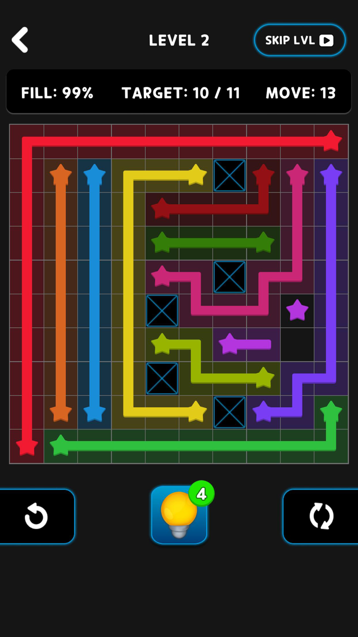 Connect Stars - Color and Line