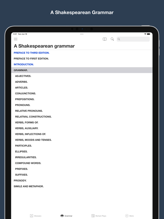 Screenshot #6 pour A Shakespearean Grammar