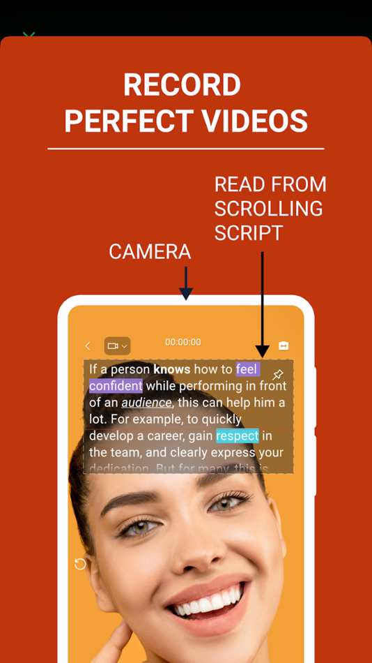 #1. Teleprompter for Videos Script (iOS) 由: Abdulla Yasin